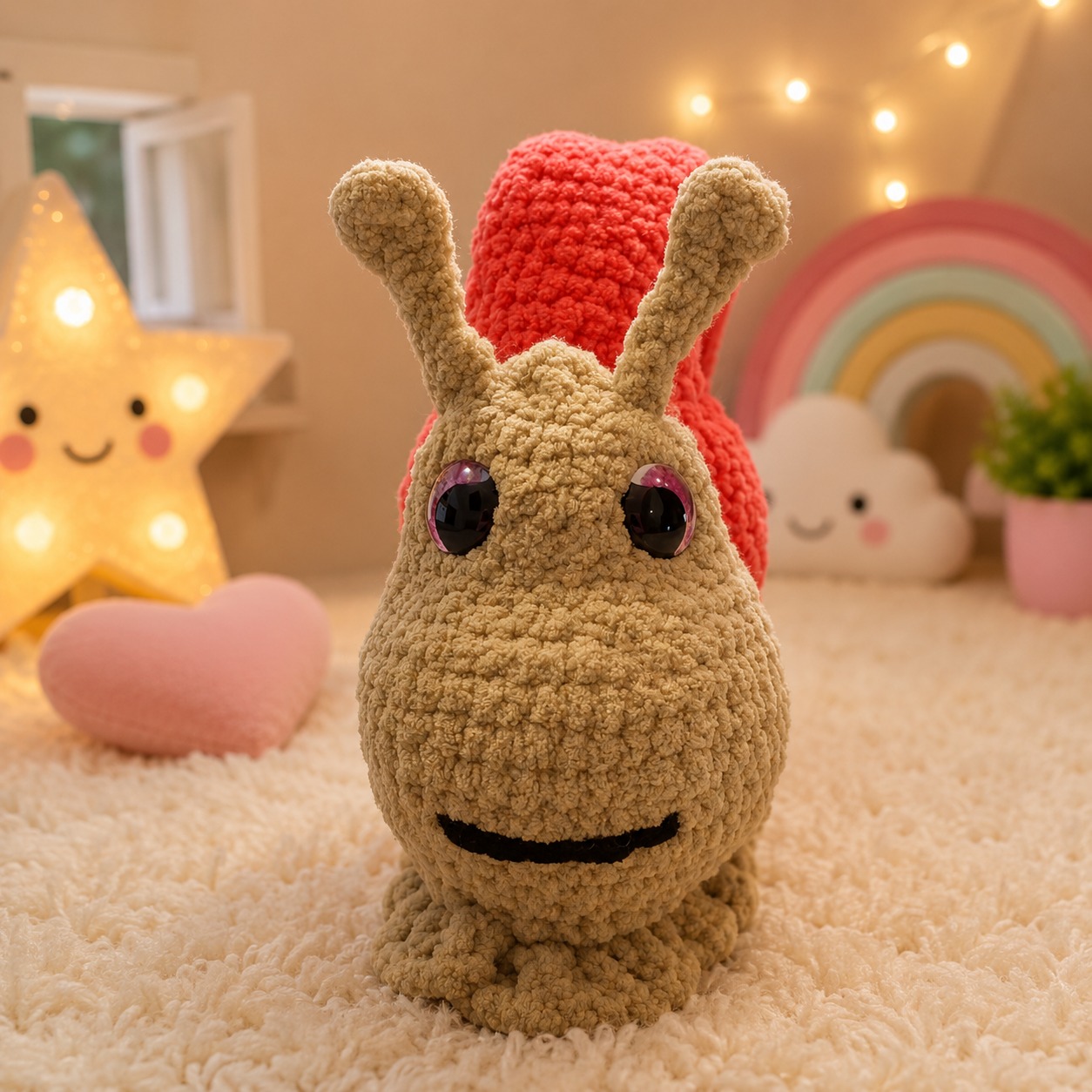 Die freundliche Schnecke Ute